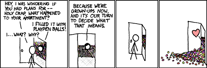 Finding that place where you belong, brought to you by XKCD comics. 