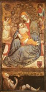 The Madonna of Humility with the Temptation of Eve